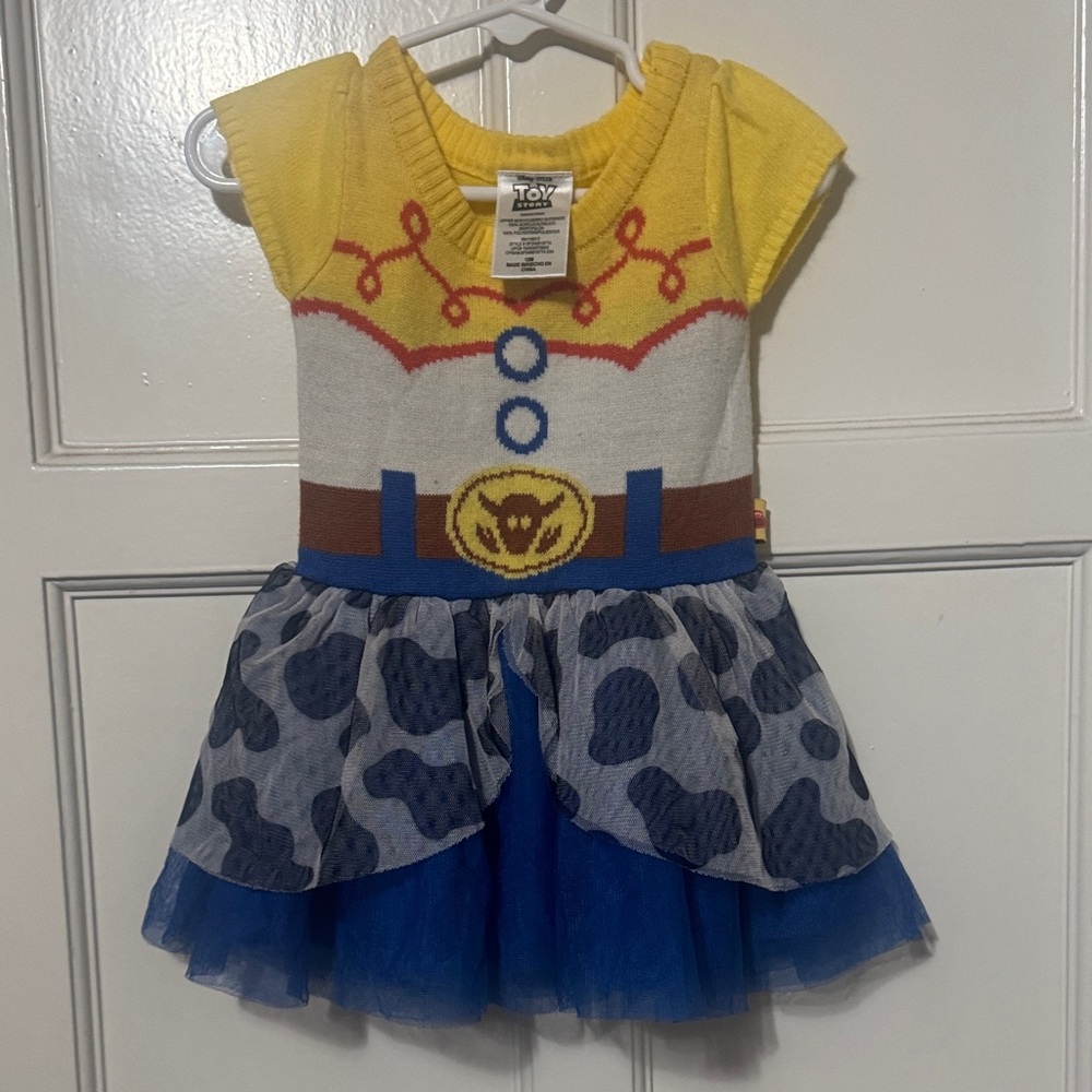 Disney Yellow & Blue Toy Story Jessie Dress